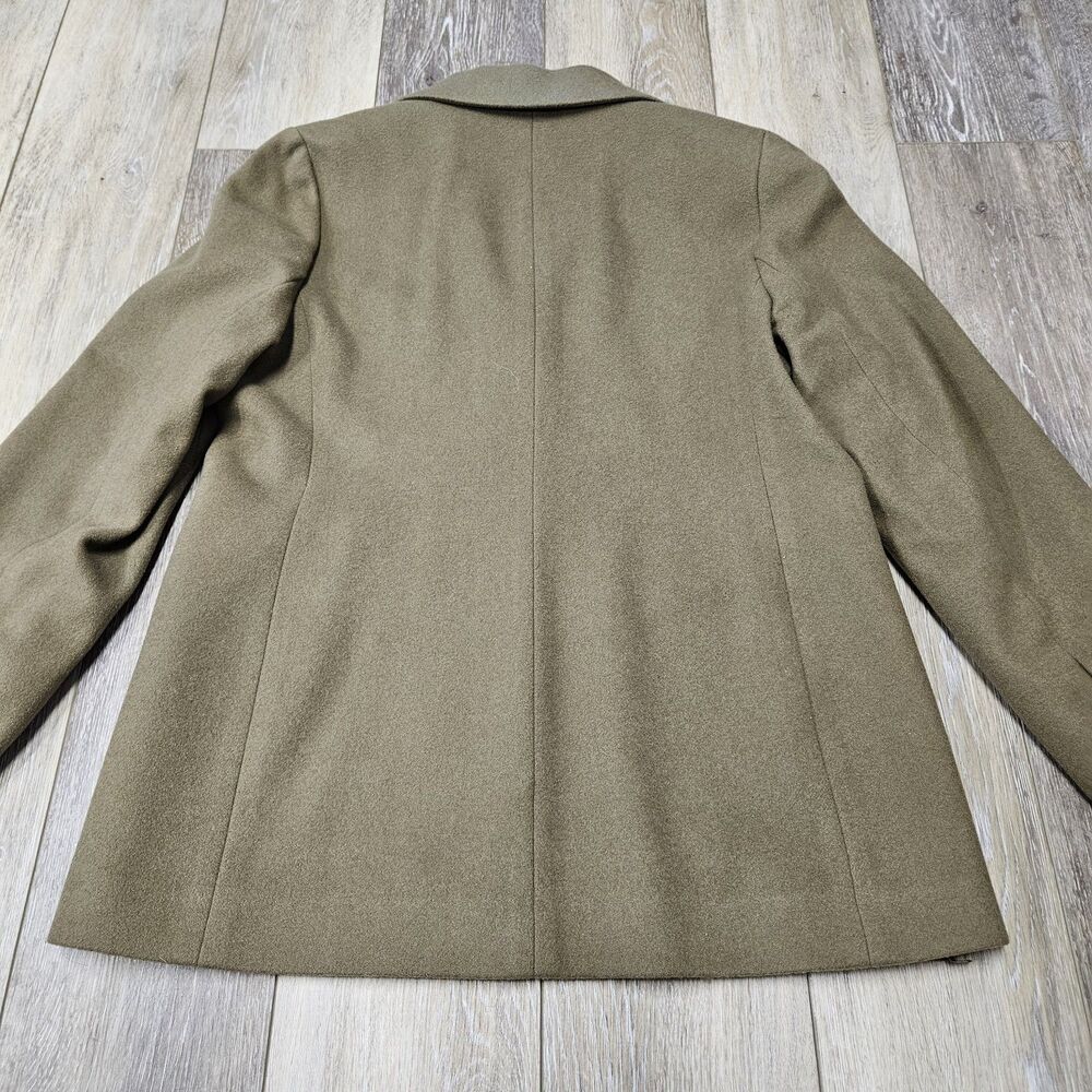 LL Bean Vintage Wool Cashmere Blend Blazer Jacket Camel Tan Brown Women’s 6 - Picture 5 of 8